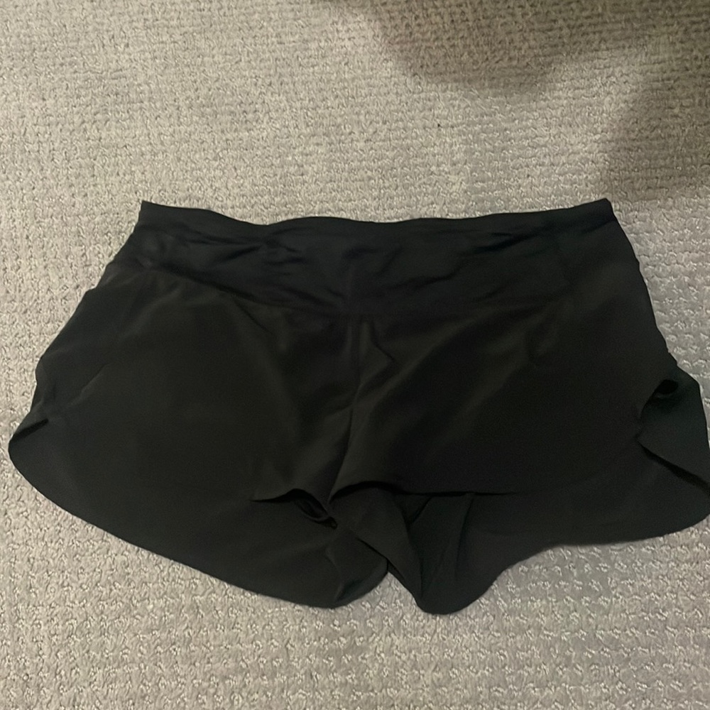 BLACK LULU SHORT 2.5 inch SIZE 6